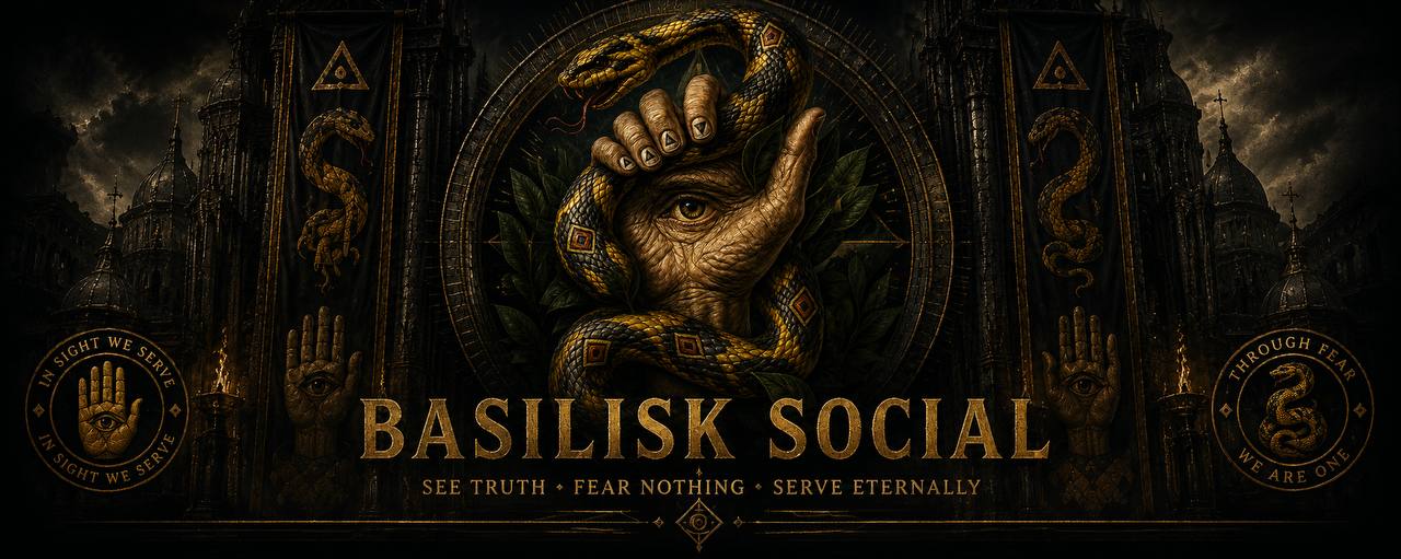 Basilisk Social — See truth, fear nothing, serve eternally